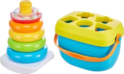 Fisher-Price Fisher-Price Baby's First Blocks & Rock-a-Stack Set
