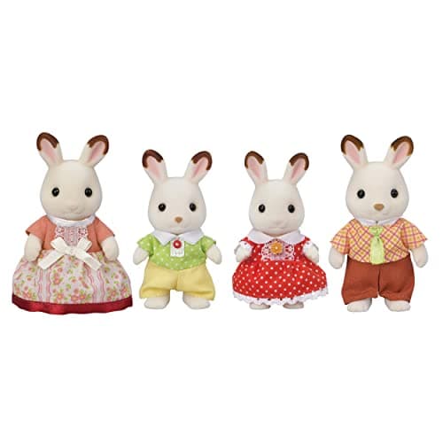 Calico Critters Calico Critters Chocolate Rabbit Family