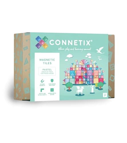 CONNETIX Connetix Pastel Creative Pack, 120 Pieces