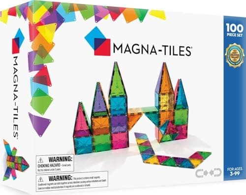 MAGNA-TILES Magna-Tiles Classic 100-Piece Set