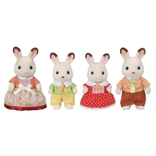 Calico Critters Calico Critters Chocolate Rabbit Family