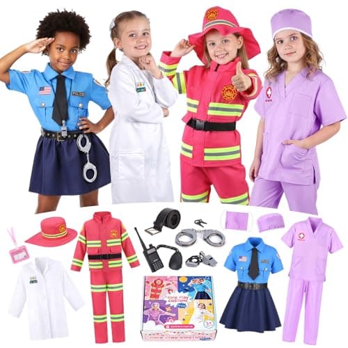 Meland 4-in-1 Career Dress-Up Set