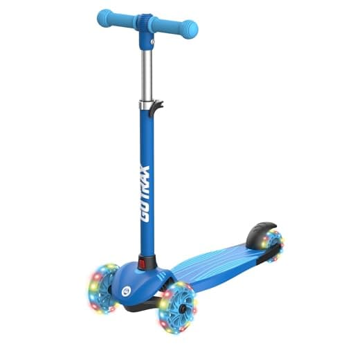 Gotrax 3-Wheel Kids Kick Scooter with LED Wheels