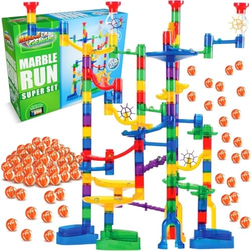 Marble Genius Marble Genius Marble Run Super Set, 150 Pieces