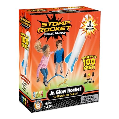 Stomp Rocket Stomp Rocket Jr. Glow Rocket Launcher