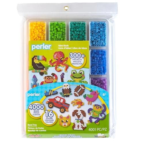 Perler Perler Fuse Beads Kit with Storage Tray