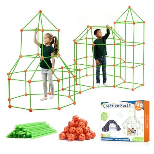 Tiny Land Tiny Land Fort Building Kit, 69 Pieces