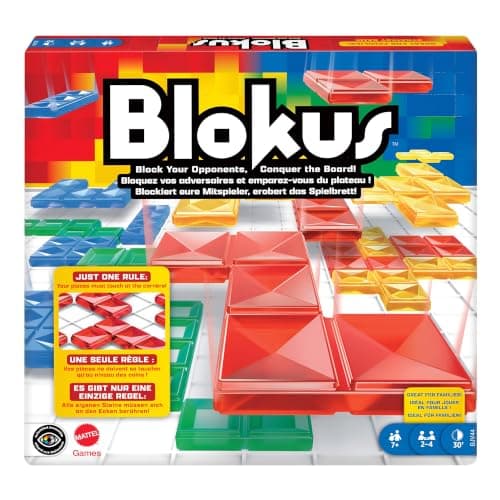 Mattel Games Blokus Strategy Board Game