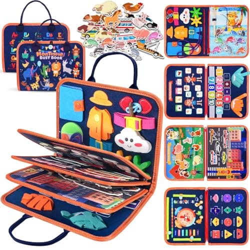 ZOOI Montessori Busy Board for Toddlers